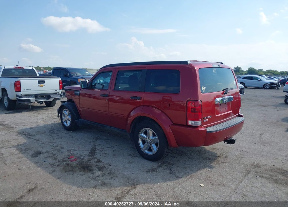 2007 NITRO DODGE  SLT/RT VIN: 1D8GT58K37W689405