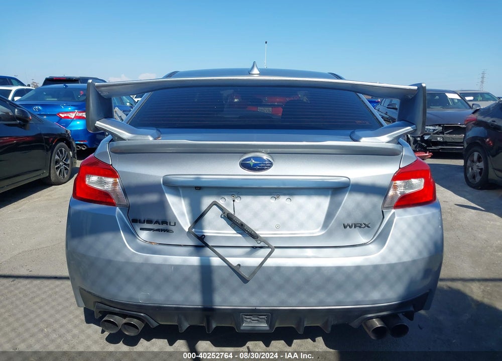 2016 SUBARU WRX VIN: JF1VA1B62G9820067