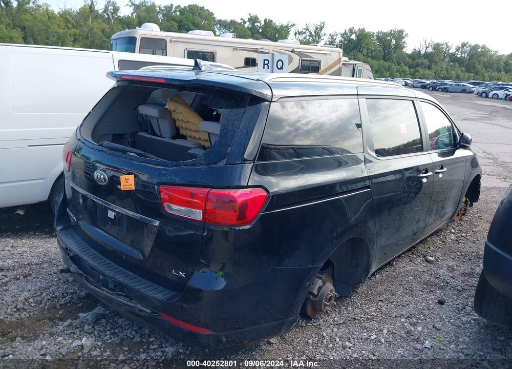 2016 KIA SEDONA LX VIN: KNDMB5C15G6094445
