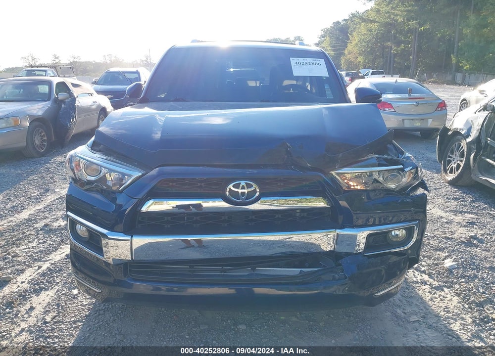 2018 TOYOTA 4RUNNER LIMITED VIN: JTEZU5JRXJ5190167