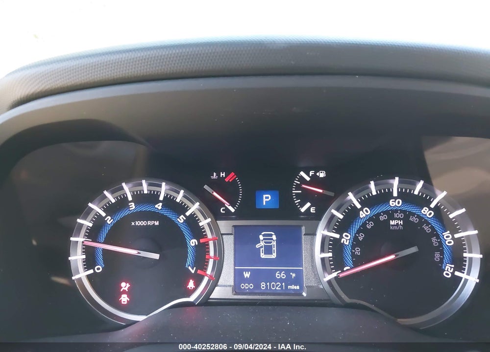 2018 TOYOTA 4RUNNER LIMITED VIN: JTEZU5JRXJ5190167