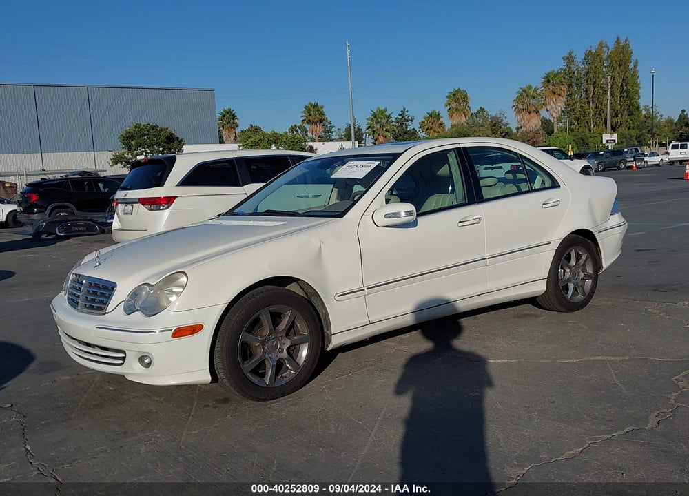 2007 MERCEDES-BENZ C 280 VIN: WDBRF54H47A935916