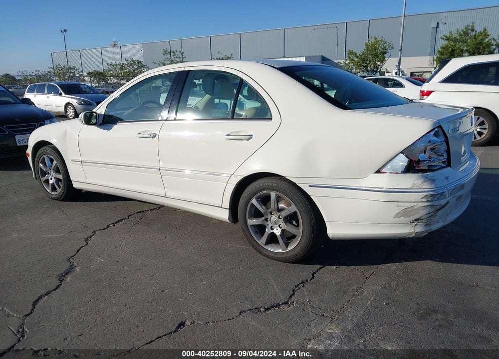 2007 MERCEDES-BENZ C 280 VIN: WDBRF54H47A935916