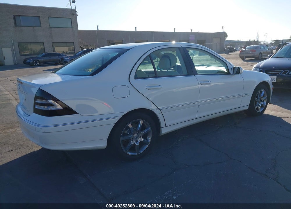 2007 MERCEDES-BENZ C 280 VIN: WDBRF54H47A935916
