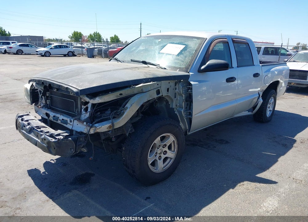 2007 DODGE DAKOTA SLT VIN: 1D7HE48N57S242315