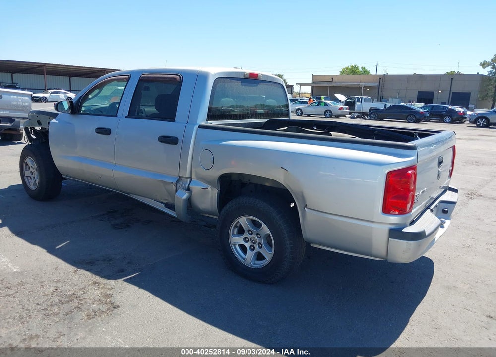 2007 DODGE DAKOTA SLT VIN: 1D7HE48N57S242315