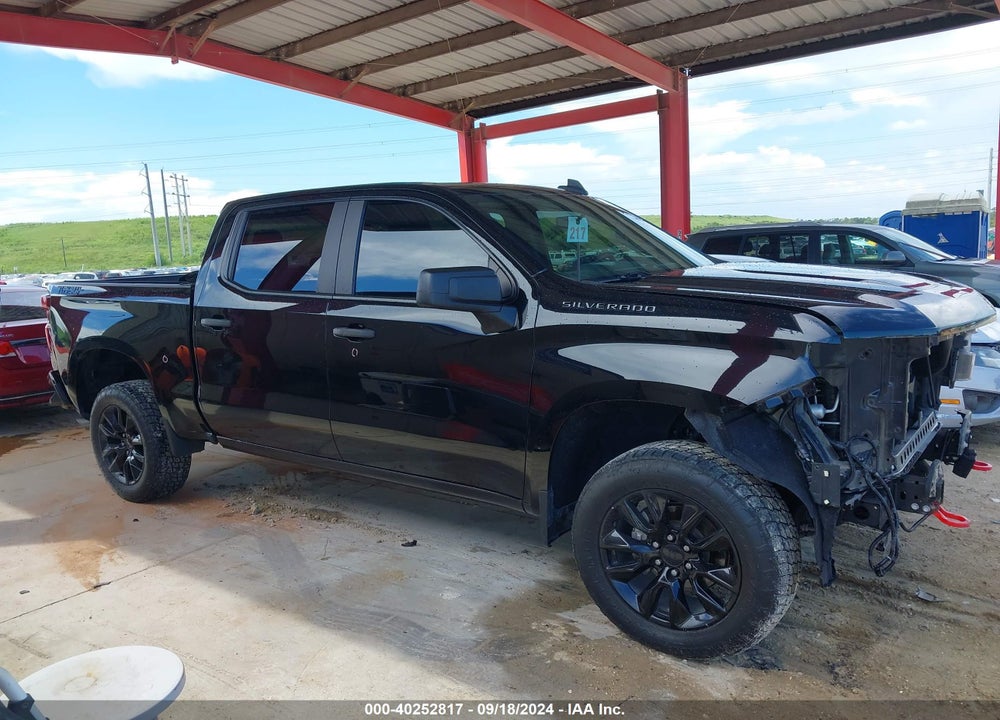 2021 CHEVROLET SILVERADO 1500 2WD SHORT BED CUSTOM VIN: 3GCPWBEH3MG138950