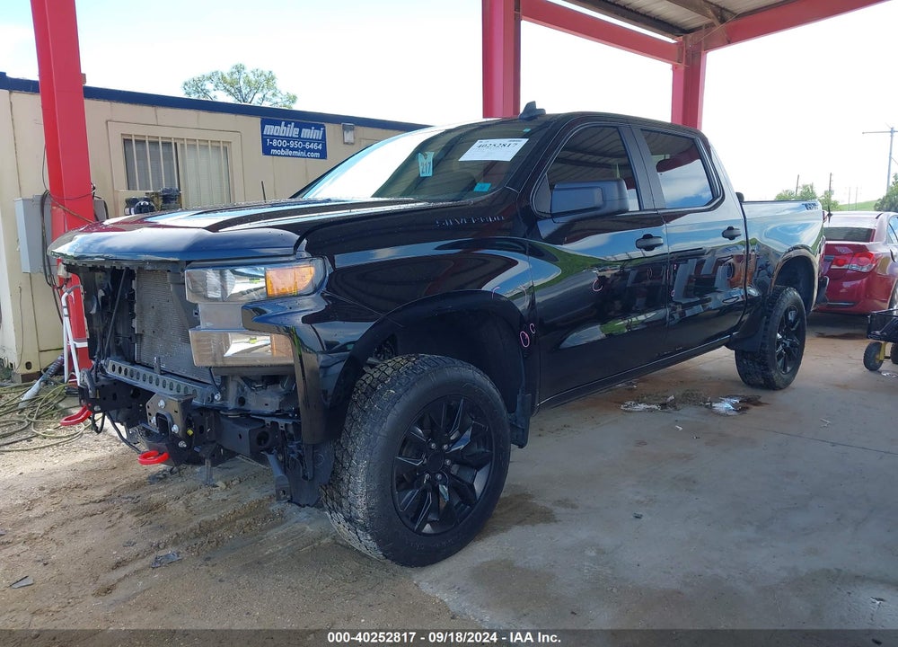 2021 CHEVROLET SILVERADO 1500 2WD SHORT BED CUSTOM VIN: 3GCPWBEH3MG138950