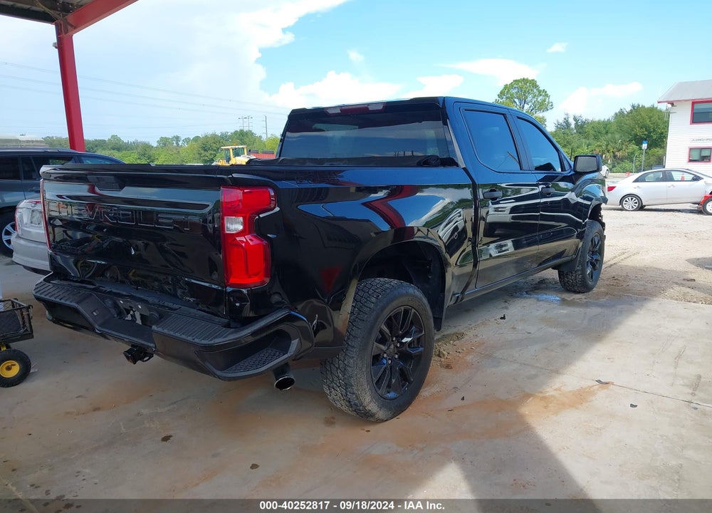 2021 CHEVROLET SILVERADO 1500 2WD SHORT BED CUSTOM VIN: 3GCPWBEH3MG138950