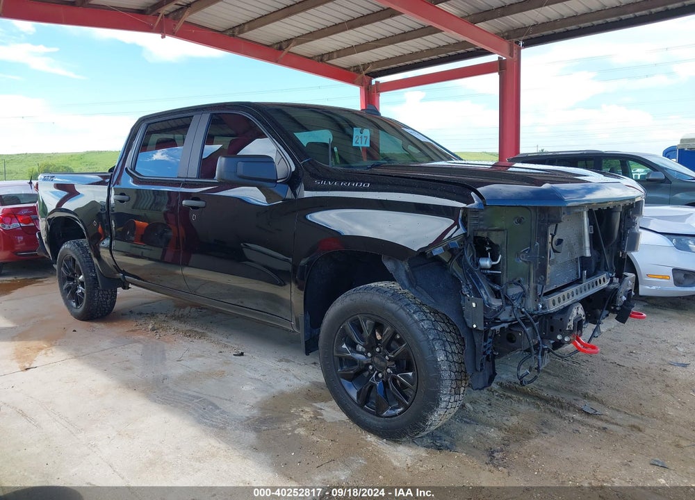 2021 CHEVROLET SILVERADO 1500 2WD SHORT BED CUSTOM VIN: 3GCPWBEH3MG138950