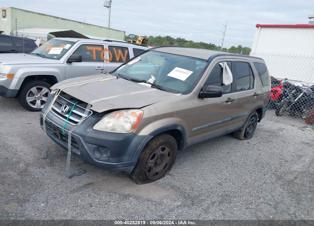 2006 HONDA CR-V LX VIN: SHSRD78526U424531