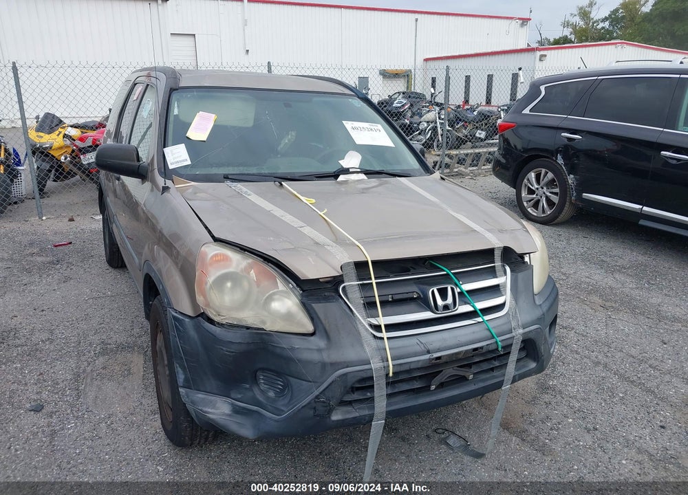 2006 HONDA CR-V LX VIN: SHSRD78526U424531