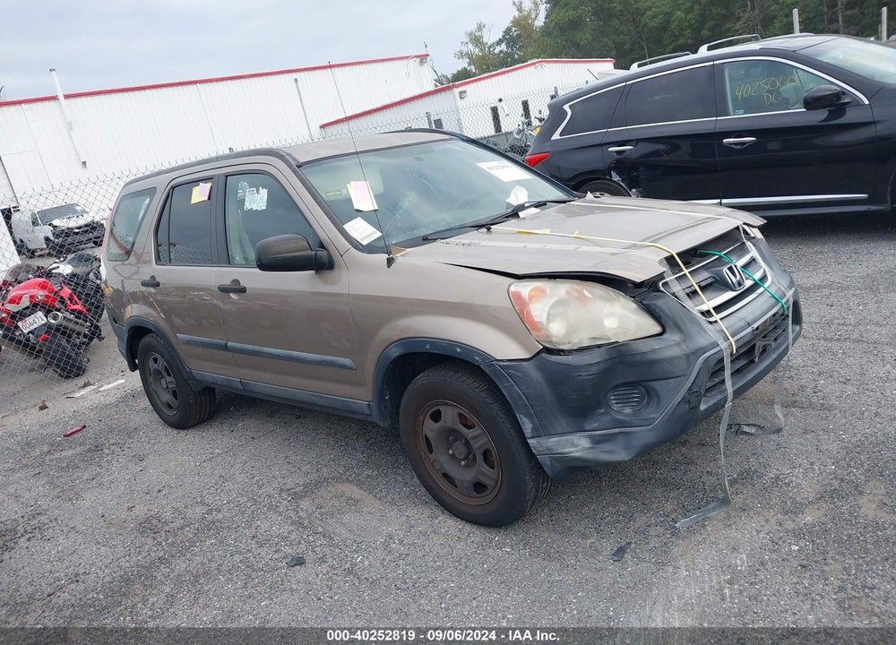 2006 HONDA CR-V LX VIN: SHSRD78526U424531