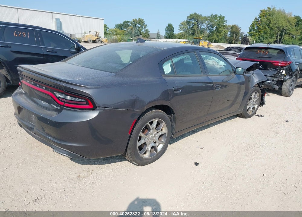 2015 DODGE CHARGER SXT VIN: 2C3CDXJG1FH929371
