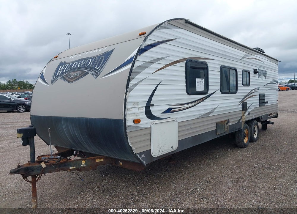 2017 FOREST RIVER WILDWOOD M-261BHXL VIN: 4X4TWDB21HE031655