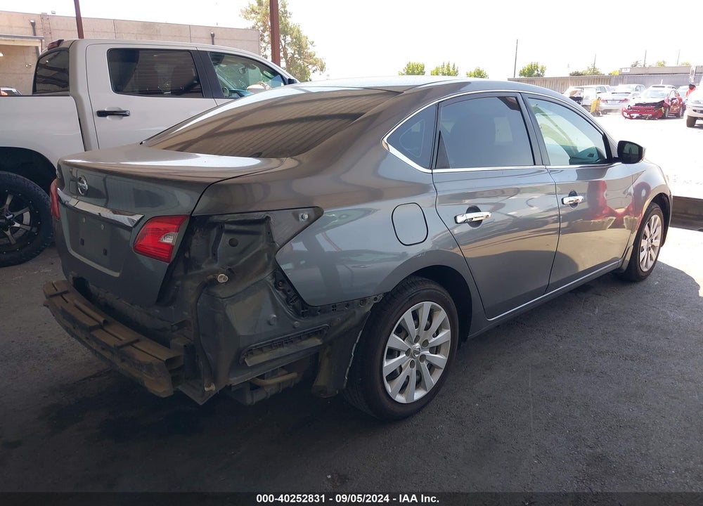 2019 NISSAN SENTRA S VIN: 3N1AB7AP5KY261560