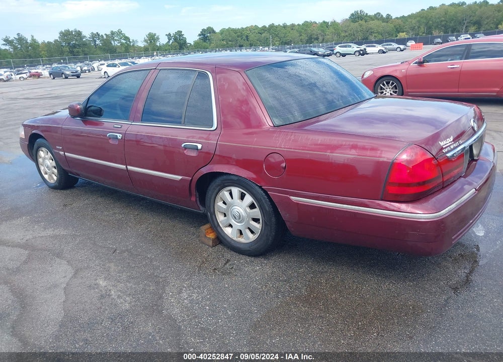 2004 MERCURY GRAND MARQUIS LS VIN: 2MEFM75W04X611429