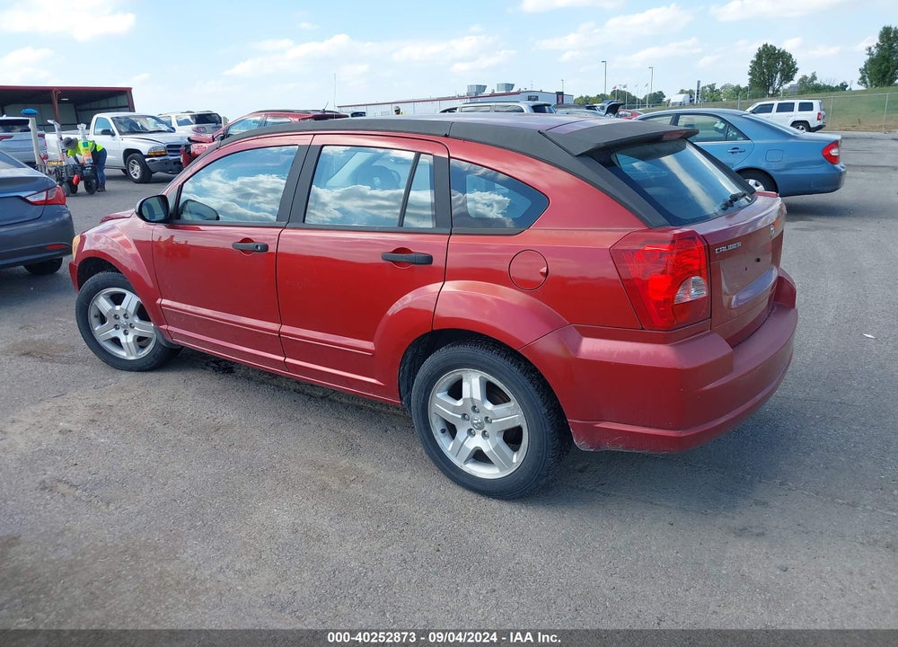 2007 DODGE CALIBER SXT VIN: 1B3HB48B97D592786