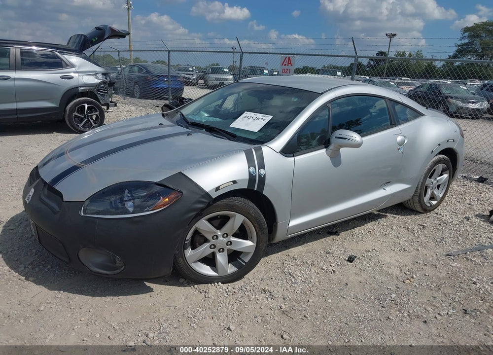 2006 MITSUBISHI ECLIPSE GT VIN: 4A3AK34T46E005344