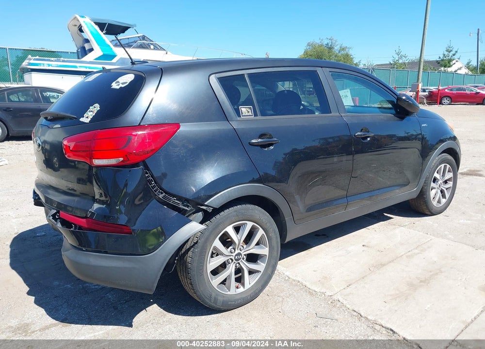 2016 KIA SPORTAGE LX VIN: KNDPBCAC8G7868591