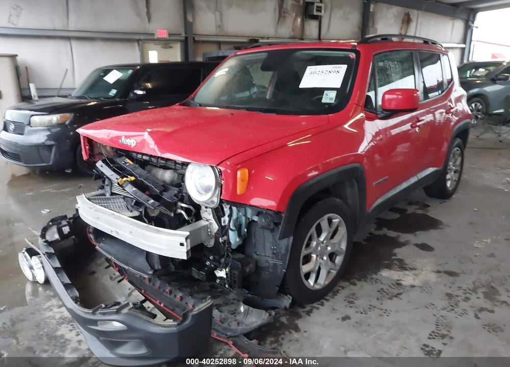 2017 JEEP RENEGADE LATITUDE FWD VIN: ZACCJABB0HPE61851