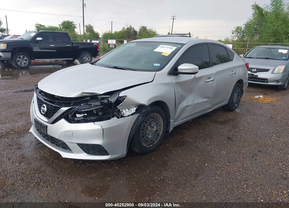 2019 NISSAN SENTRA S VIN: 3N1AB7AP8KY456701