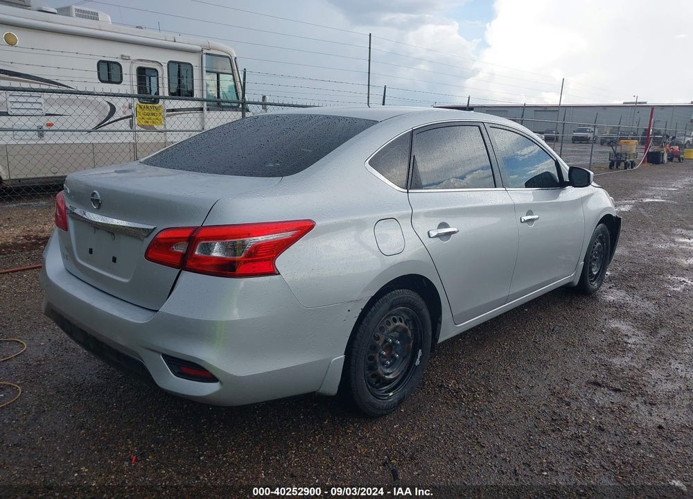 2019 NISSAN SENTRA S VIN: 3N1AB7AP8KY456701