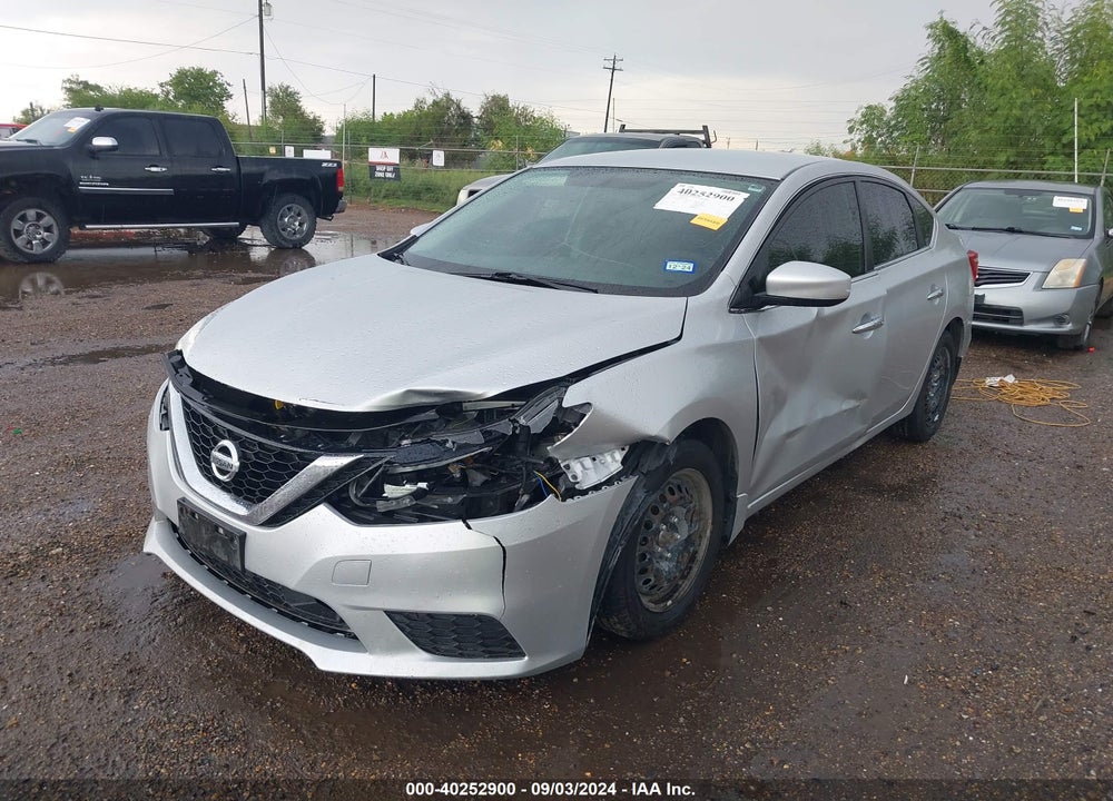 2019 NISSAN SENTRA S VIN: 3N1AB7AP8KY456701
