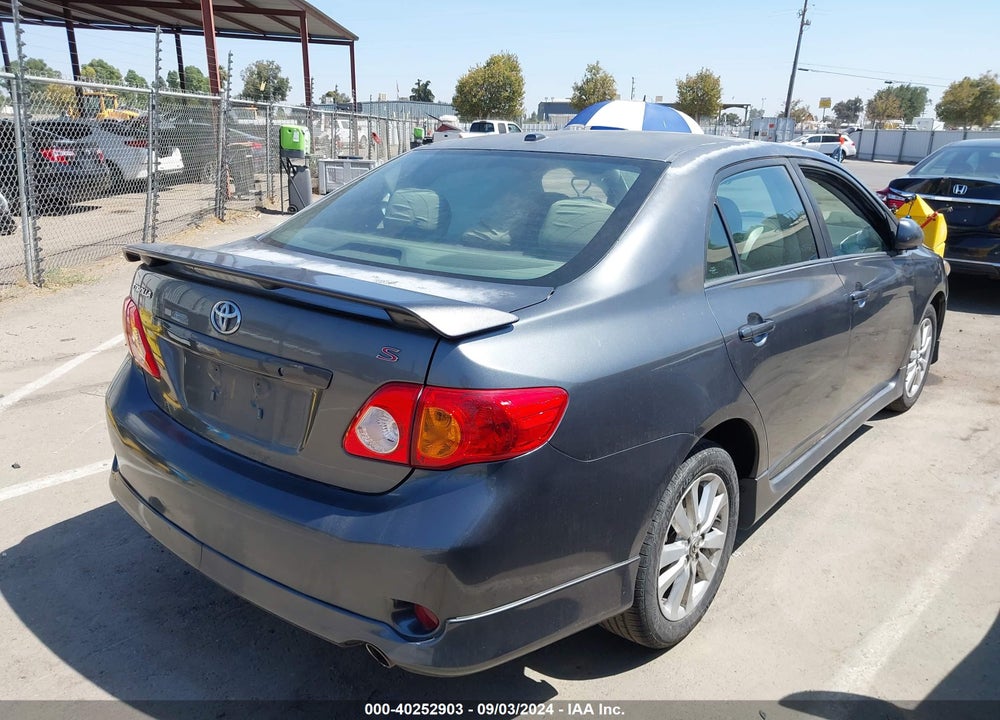 2010 TOYOTA COROLLA S VIN: 2T1BU4EE3AC408234