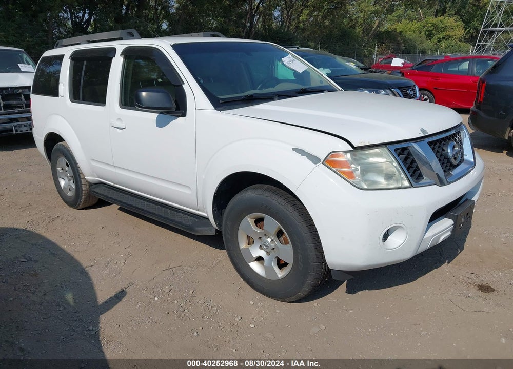 2008 NISSAN PATHFINDER S VIN: 5N1AR18BX8C665385