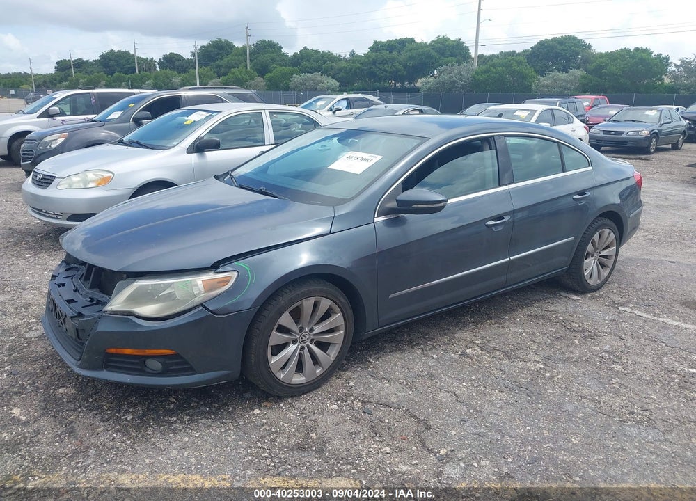 2010 VOLKSWAGEN CC SPORT VIN: WVWML7AN8AE515909
