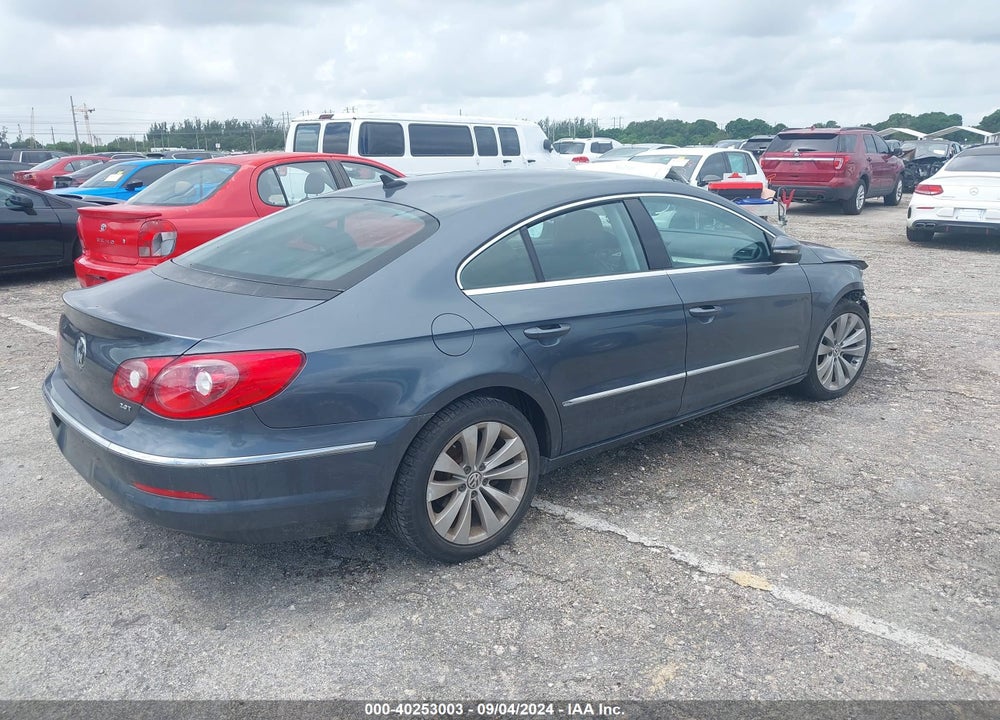 2010 VOLKSWAGEN CC SPORT VIN: WVWML7AN8AE515909