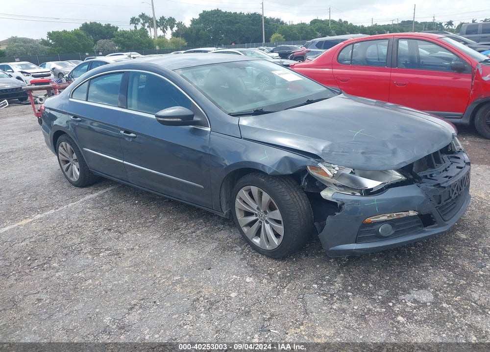 2010 VOLKSWAGEN CC SPORT VIN: WVWML7AN8AE515909