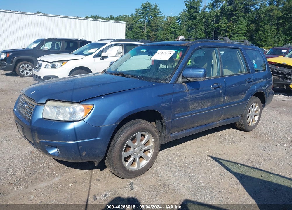 2007 SUBARU FORESTER 2.5X VIN: JF1SG65667H716102