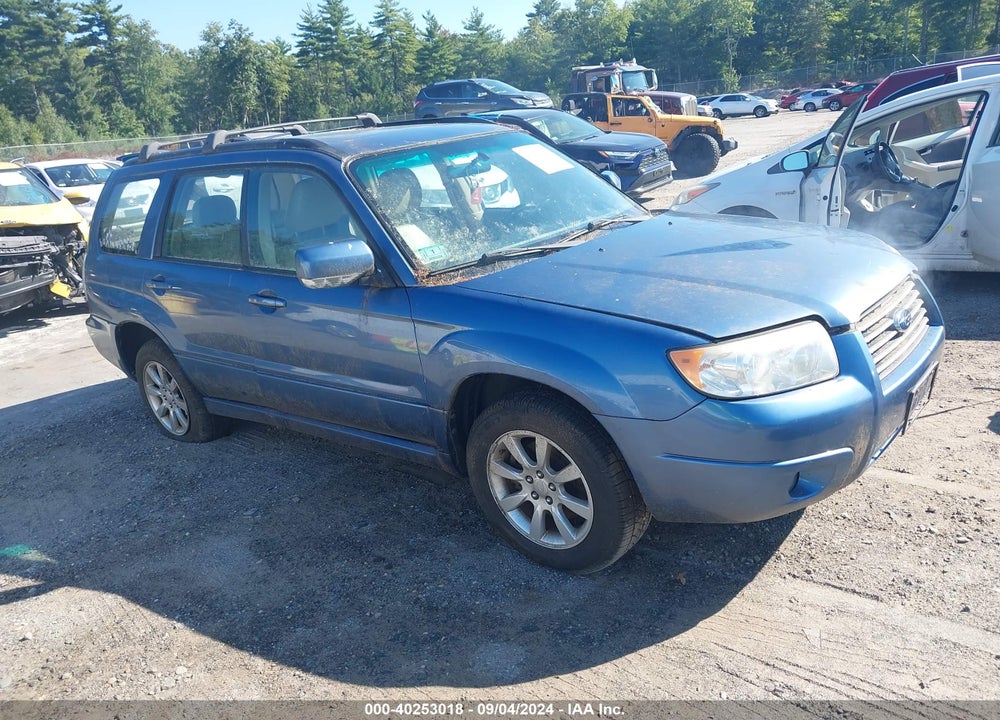 2007 SUBARU FORESTER 2.5X VIN: JF1SG65667H716102