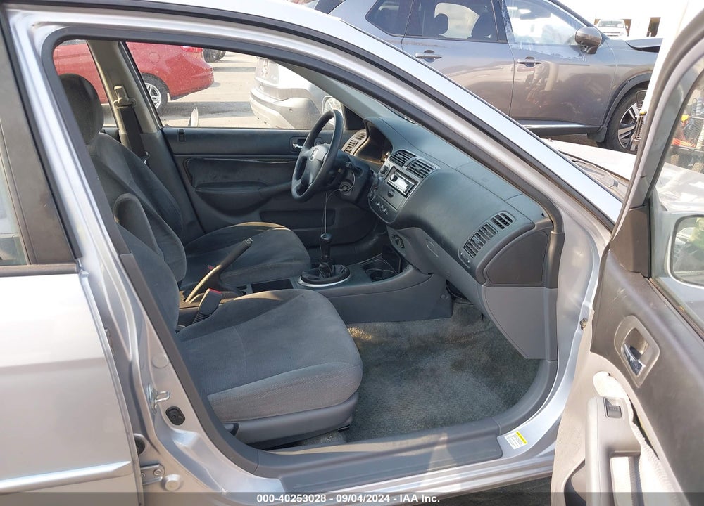 2002 HONDA CIVIC EX VIN: 2HGES25842H582999