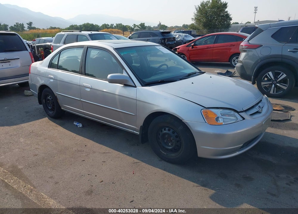 2002 HONDA CIVIC EX VIN: 2HGES25842H582999