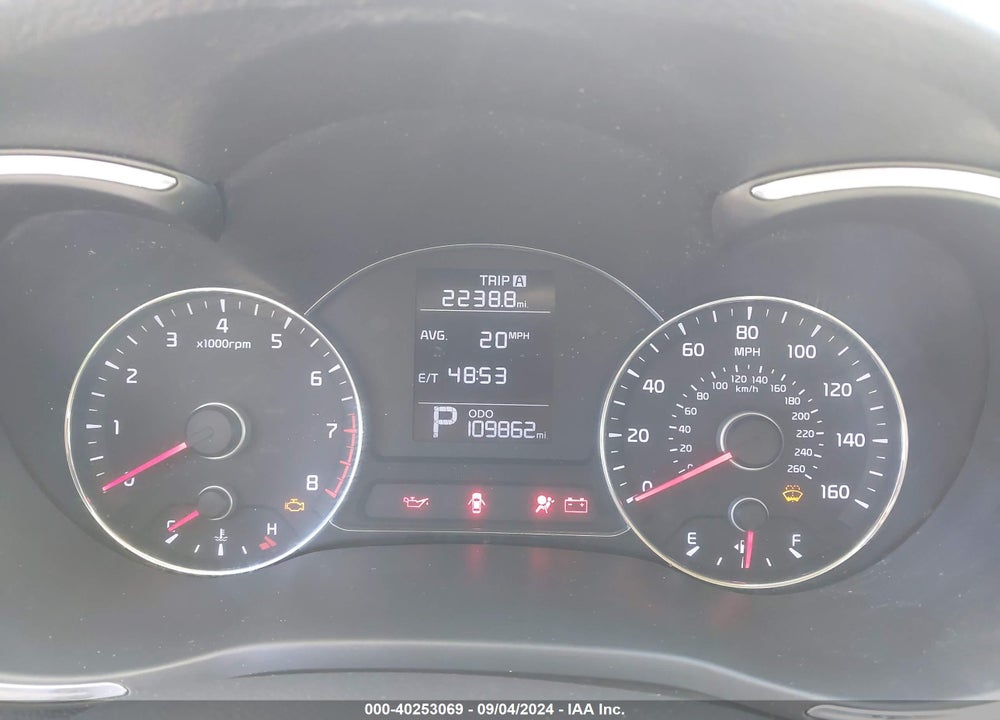 2016 KIA FORTE LX VIN: KNAFK4A61G5573742