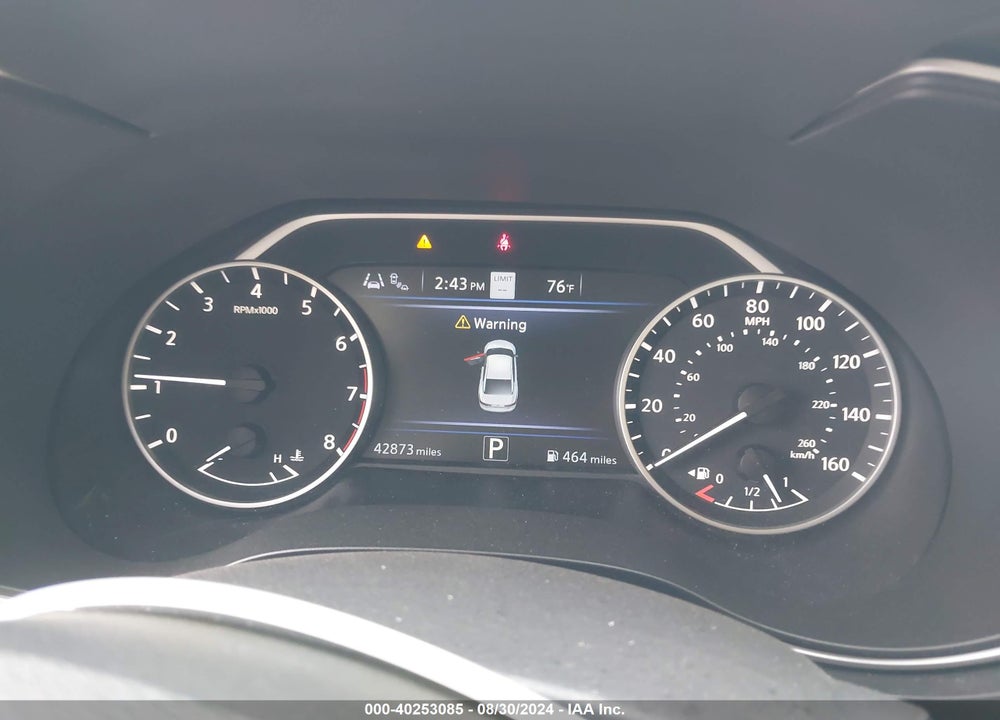 2019 NISSAN MAXIMA 3.5 PLATINUM VIN: 1N4AA6AV0KC365610
