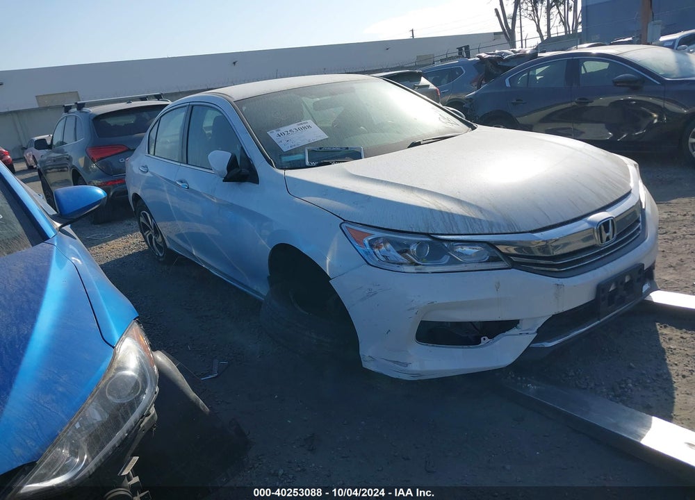 2016 HONDA ACCORD LX VIN: 1HGCR2F34GA209005