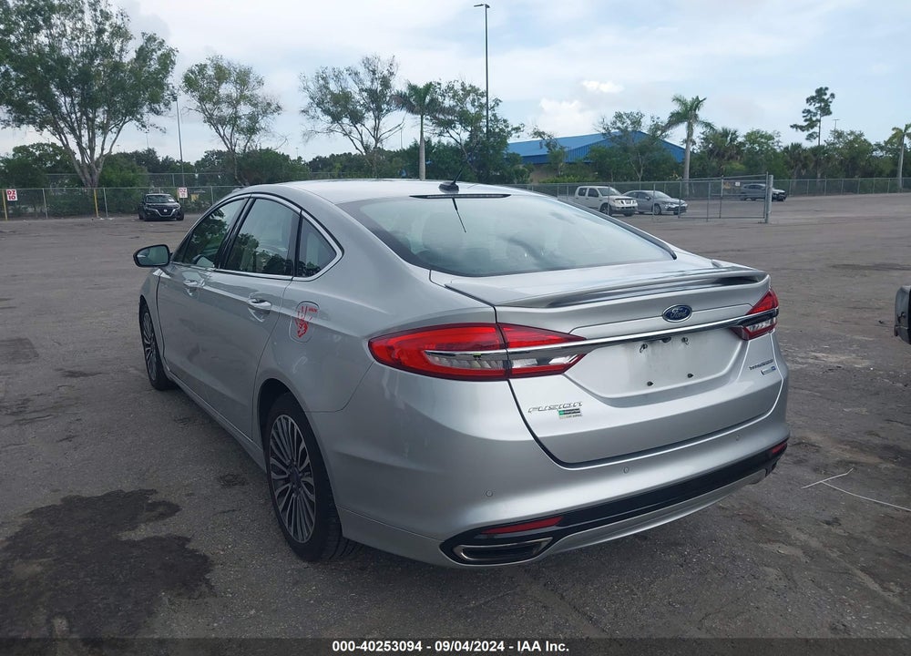 2018 FORD FUSION TITANIUM VIN: 3FA6P0D91JR132092
