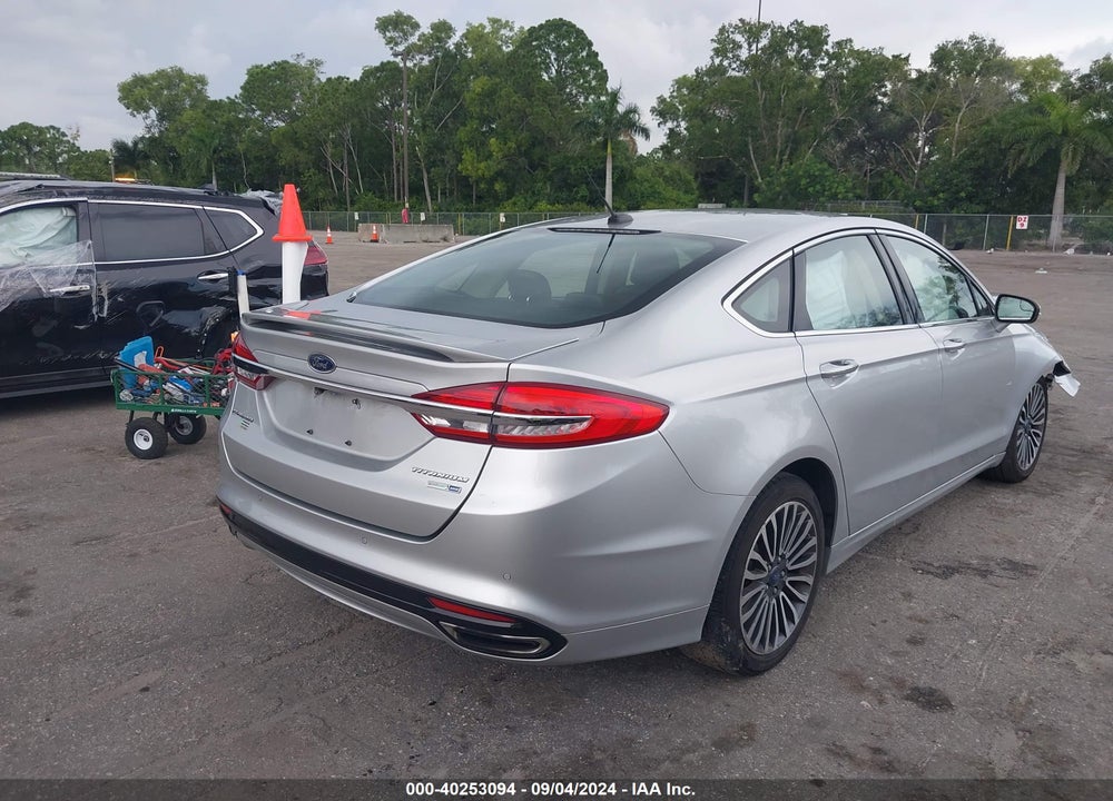 2018 FORD FUSION TITANIUM VIN: 3FA6P0D91JR132092