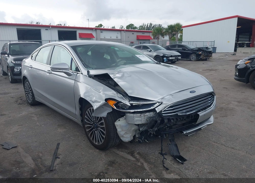 2018 FORD FUSION TITANIUM VIN: 3FA6P0D91JR132092