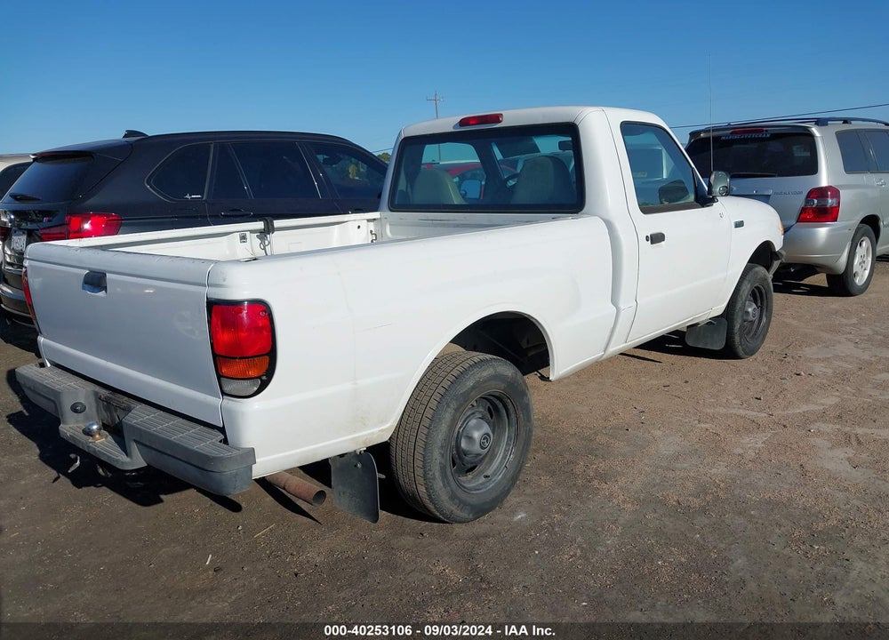 2000 MAZDA B2500 SE/SX VIN: 4F4YR12C9YTM02462