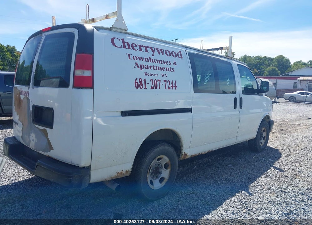 2009 CHEVROLET EXPRESS 2500 VIN: 1GCGG25C391163919