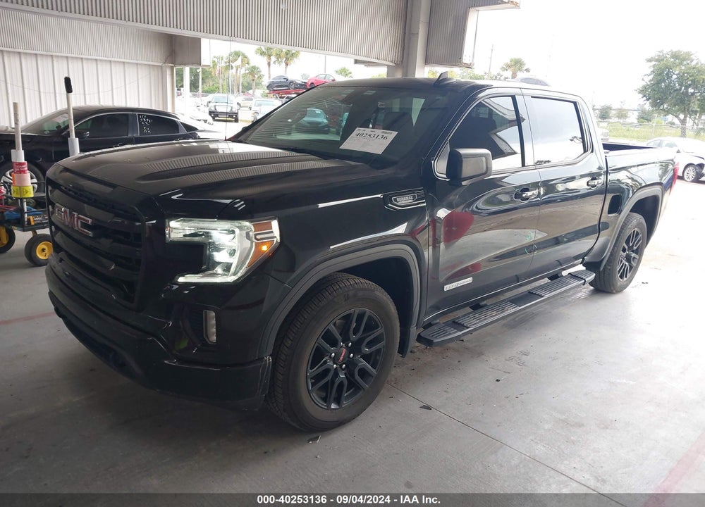 2021 GMC SIERRA 1500 2WD SHORT BOX ELEVATION VIN: 3GTP8CET8MG364924