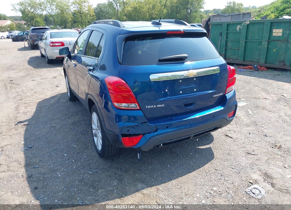 2020 CHEVROLET TRAX AWD PREMIER VIN: 3GNCJRSB1LL166197