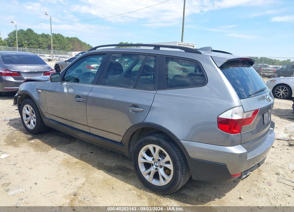 2009 BMW X3 XDRIVE30I VIN: WBXPC93469WJ24604