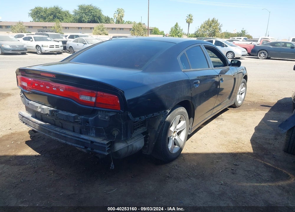 2013 DODGE CHARGER SE VIN: 2C3CDXBG2DH587439