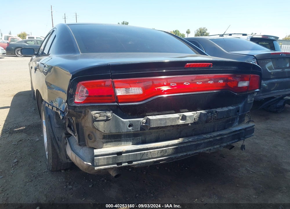 2013 DODGE CHARGER SE VIN: 2C3CDXBG2DH587439